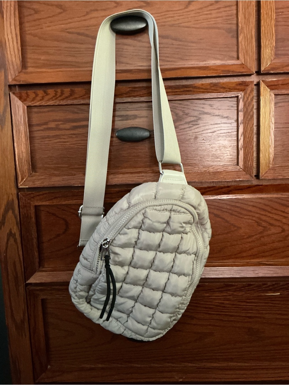 Quilted crossbody bag